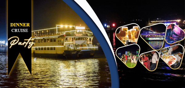 Best Night Dinner Cruise in Goa - Daily AC Luxury Mandovi River Cruise