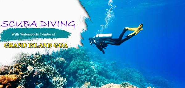 Scuba Diving With Watersports Combo At Grand Island Goa