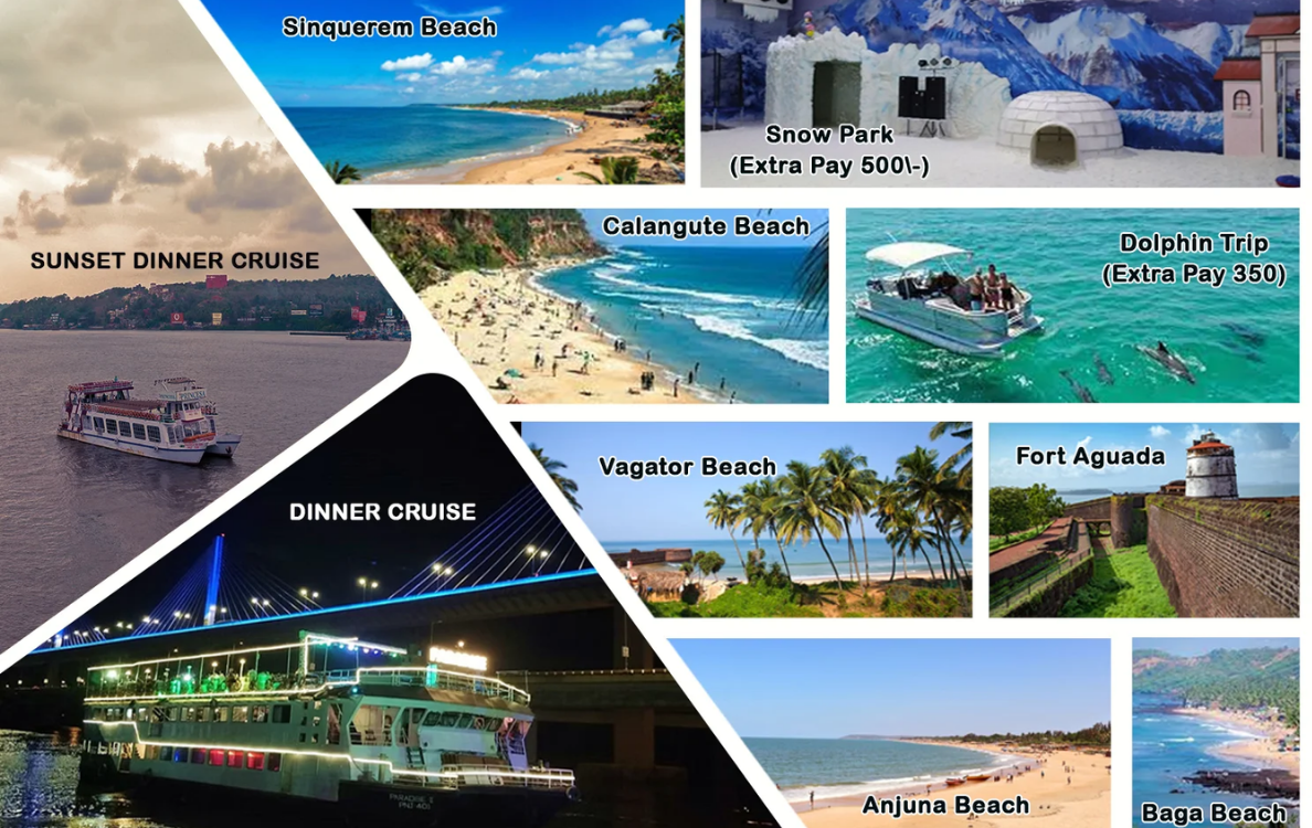 Goa Tour Package for Family and Couple - 3 Nights / 4 Days